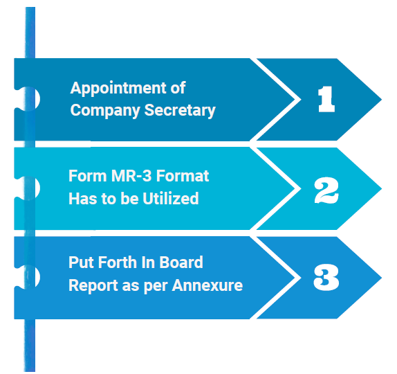 Conditions for Carrying out Secretarial Audit